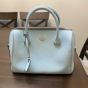 Light blue Kate spade satchel